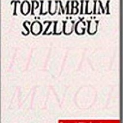 Toplumbilim Sözlüğü