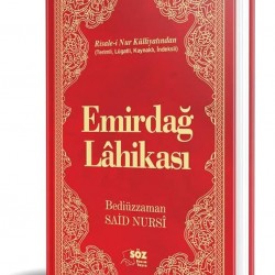 EMİRDAĞ LAHİKASI terimli lügatli kaynaklı indeksli