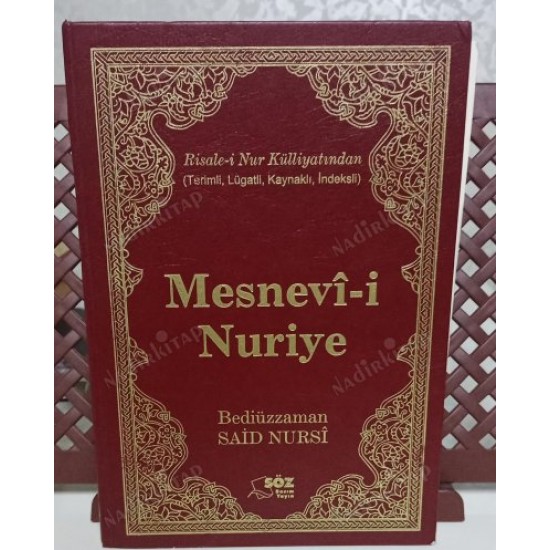 MESNEVİ-İ NURİYE--terimli,lugatli,kaynaklı,indeksli